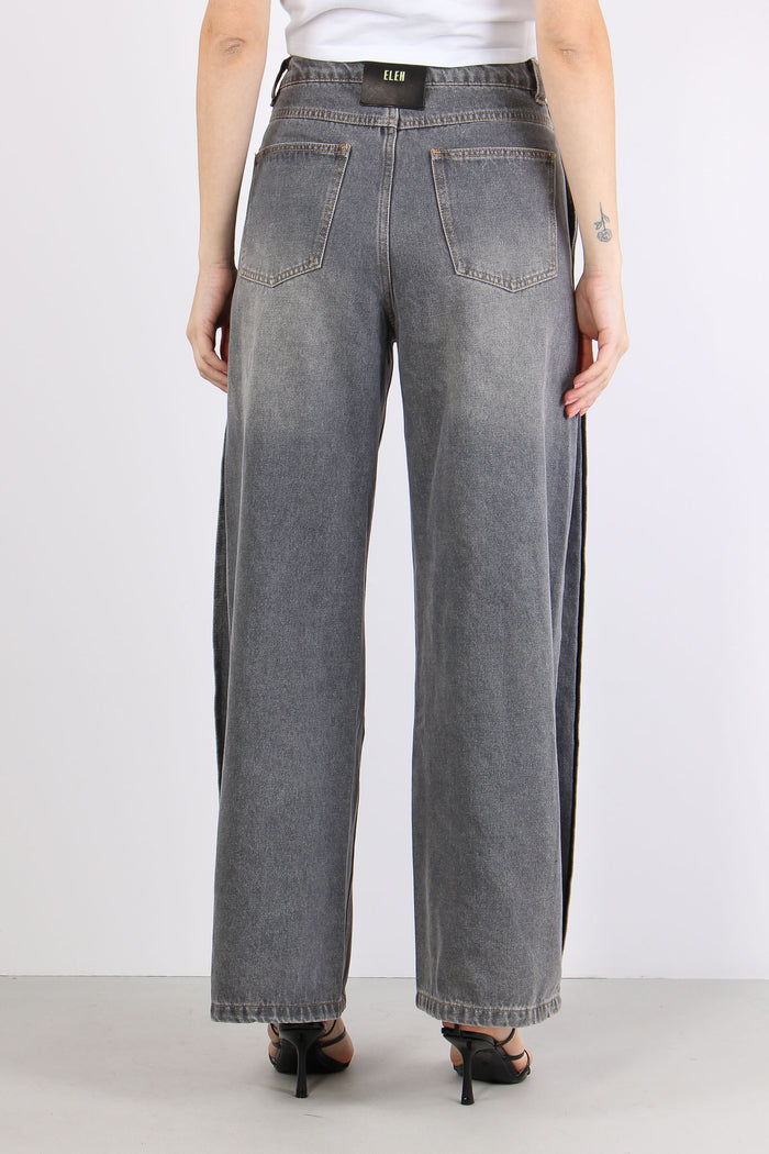 Denim Ripresa Laterale Grigio-6