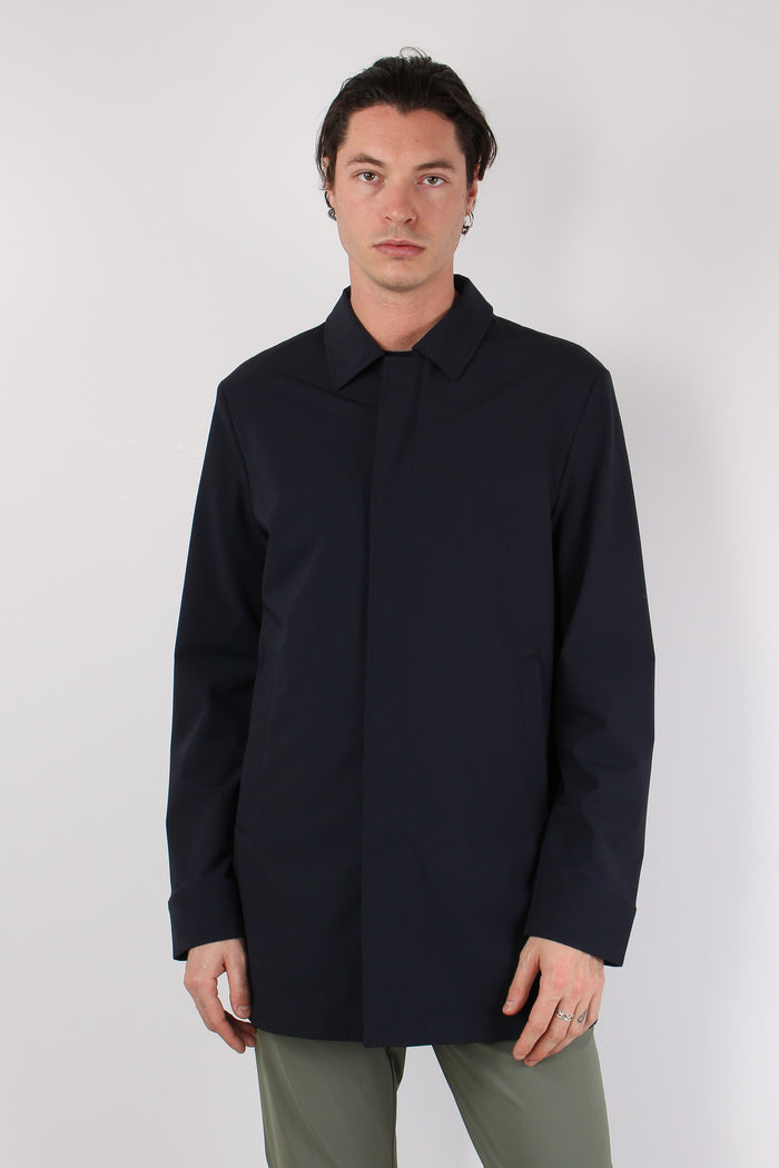 Soprabito Tessuto Tessuto Navy-2