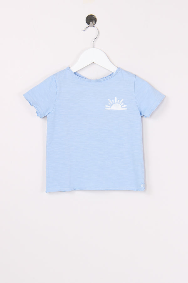 T-shirt Sunset Placid Blue