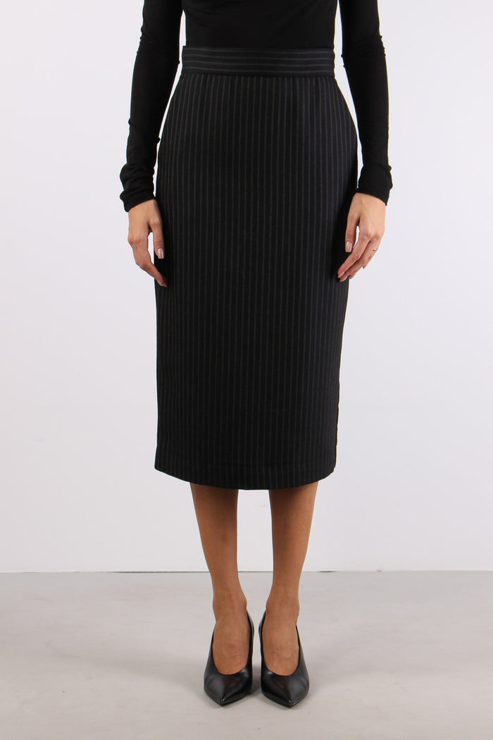 Lounguette Gessata Nero/beige-2