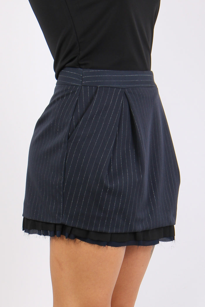 Minigonna Gessata Pences Notte-6