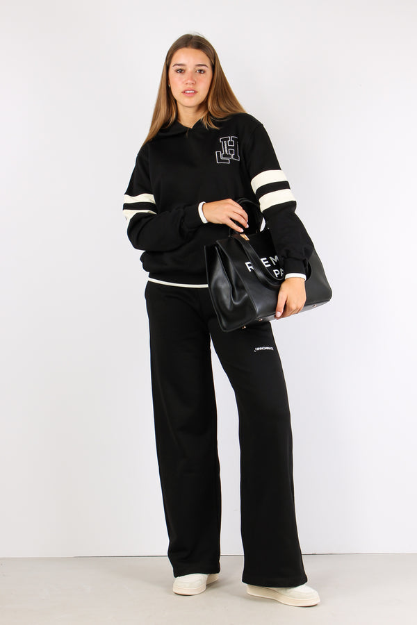Pantalone Felpa Palazzo Nero