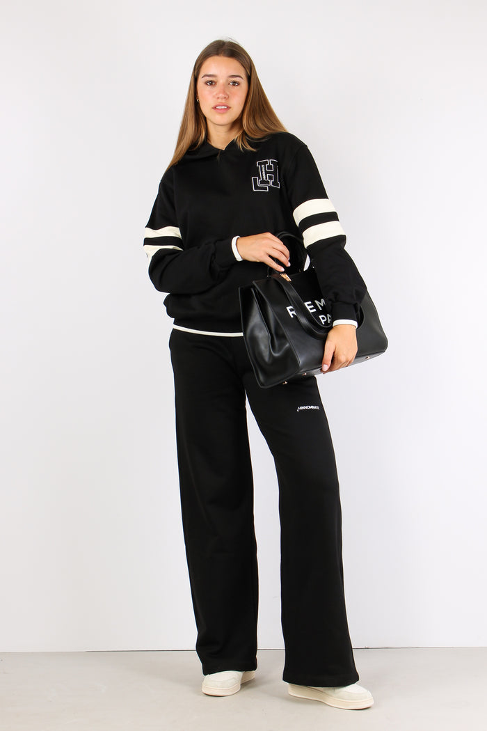 Pantalone Felpa Palazzo Nero