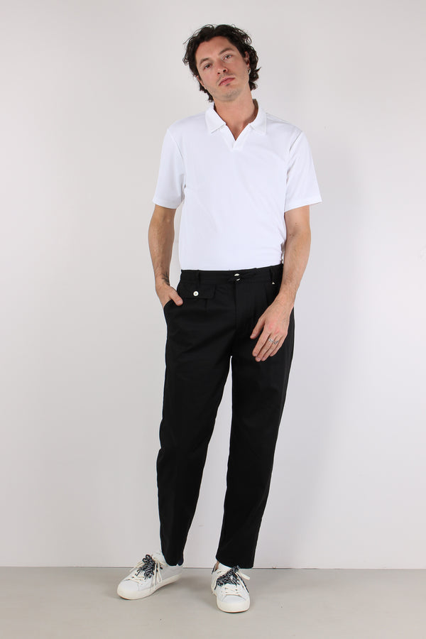 Pantalone Cotone Nero