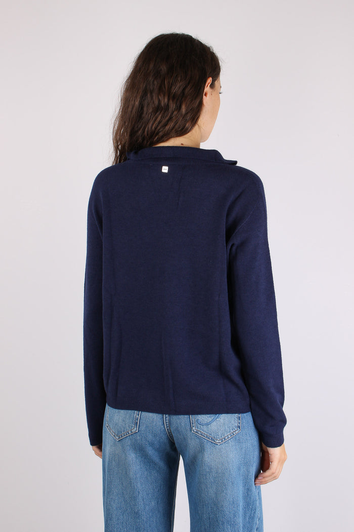 Polo Viscosa Evening Blue-7