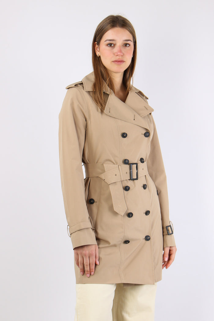 Audrey Trench Doppiopetto Stardust Beige-7