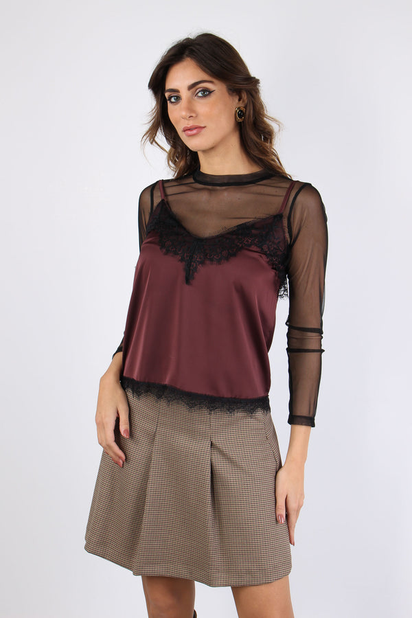Top Inserto Pizzo Bordeaux-2