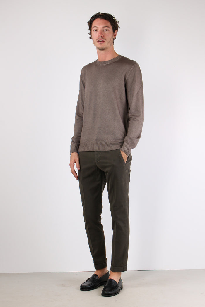 Gaubert Pantalone Gabardina Fango-6