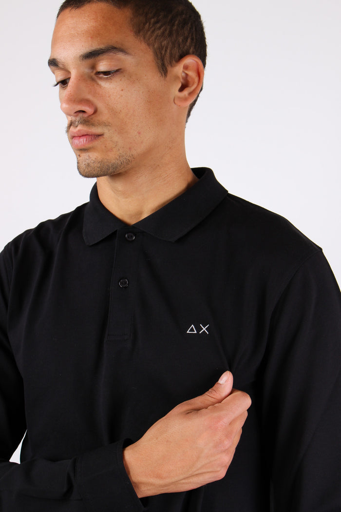 Polo Ml Toppa Contrasto Nero-7
