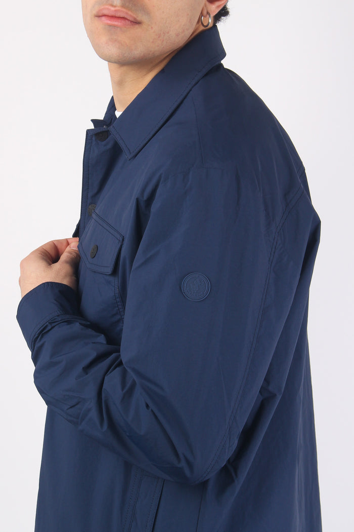 Kendri Giubbotto Camicia Navy Blue-8