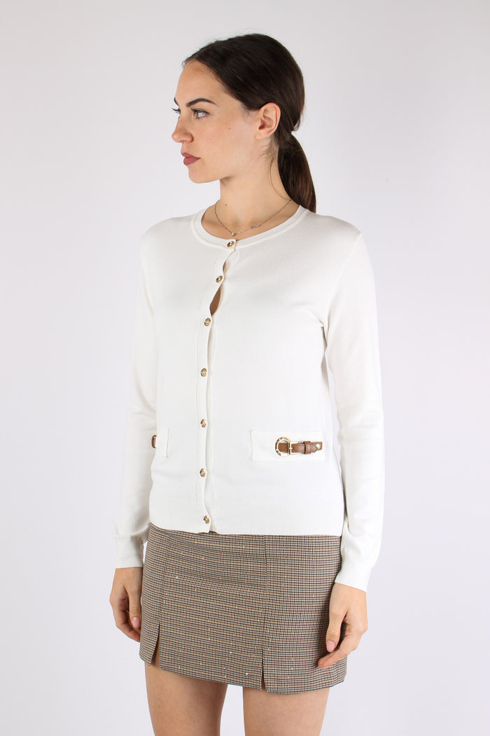 Novanto Cardigan Fibbie Ecopel Milk-7