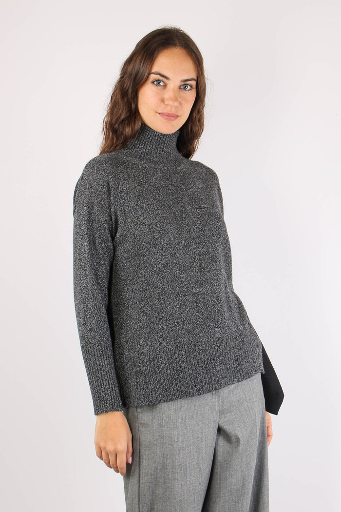 Mlsoca Girocollo Cachemire Fiocco Grigio/carbone-6