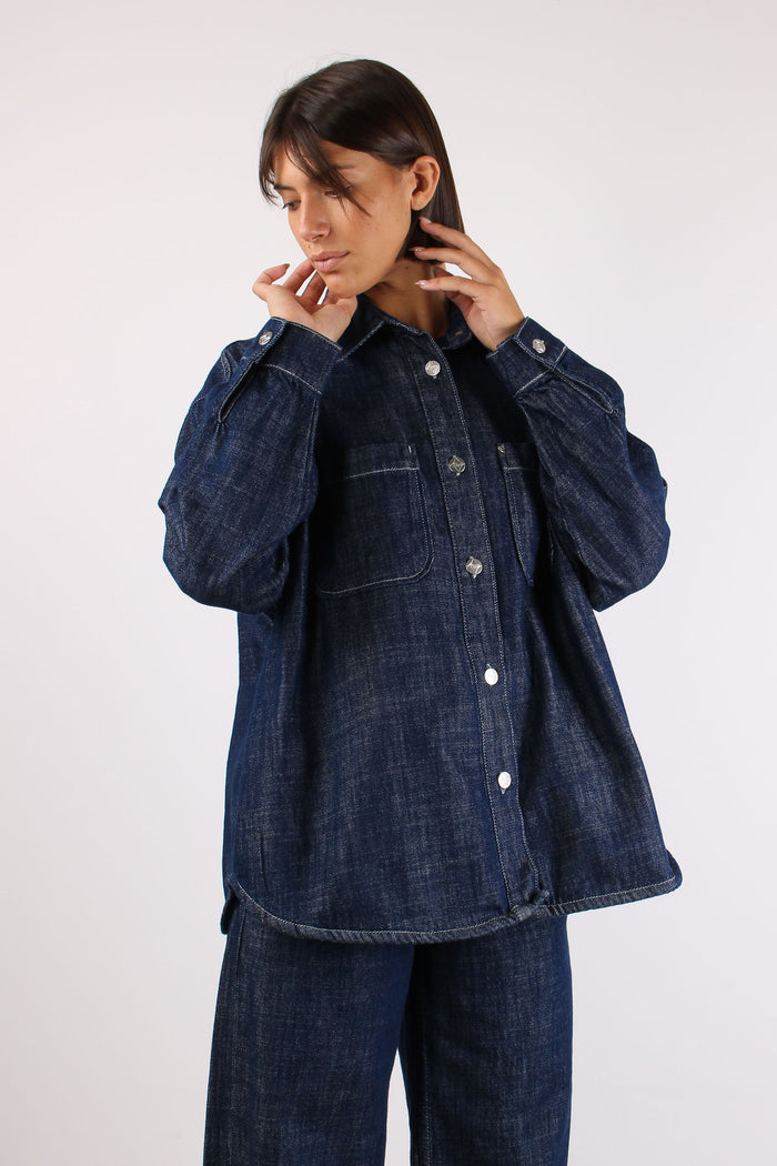 Camicia Bull Over Navy-4