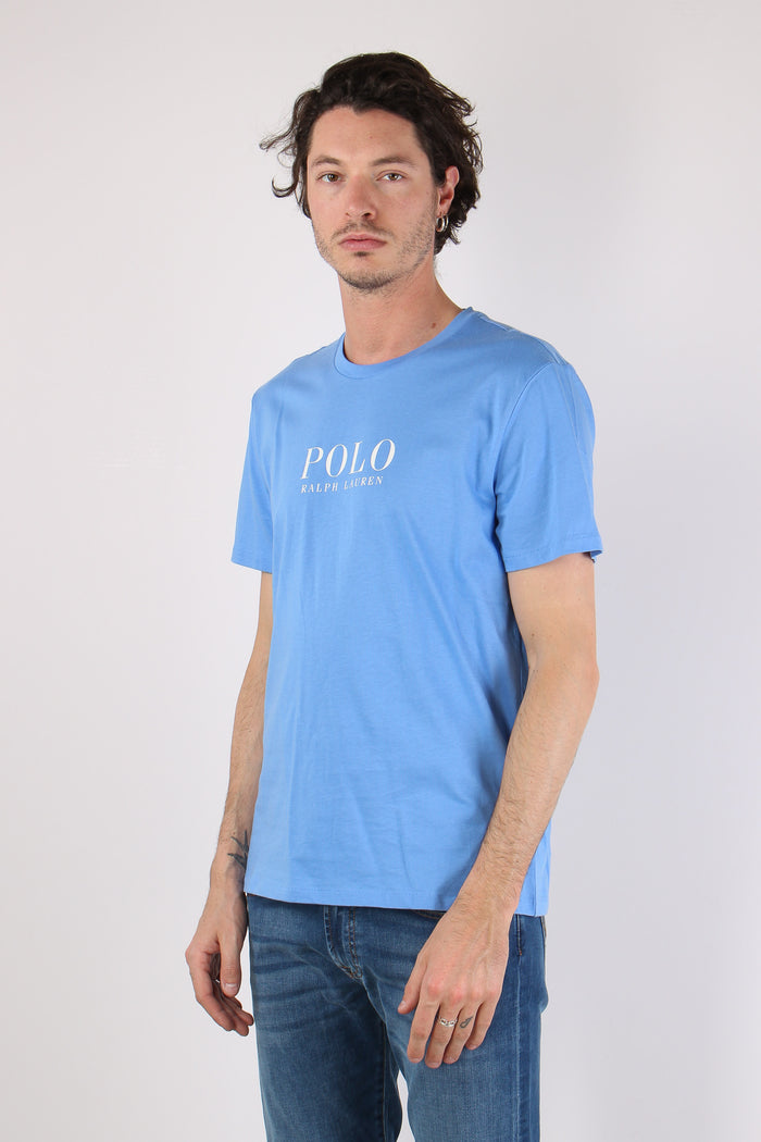 T-shirt Underwear Maxi Scritta Harbor Isalnd Blue-3
