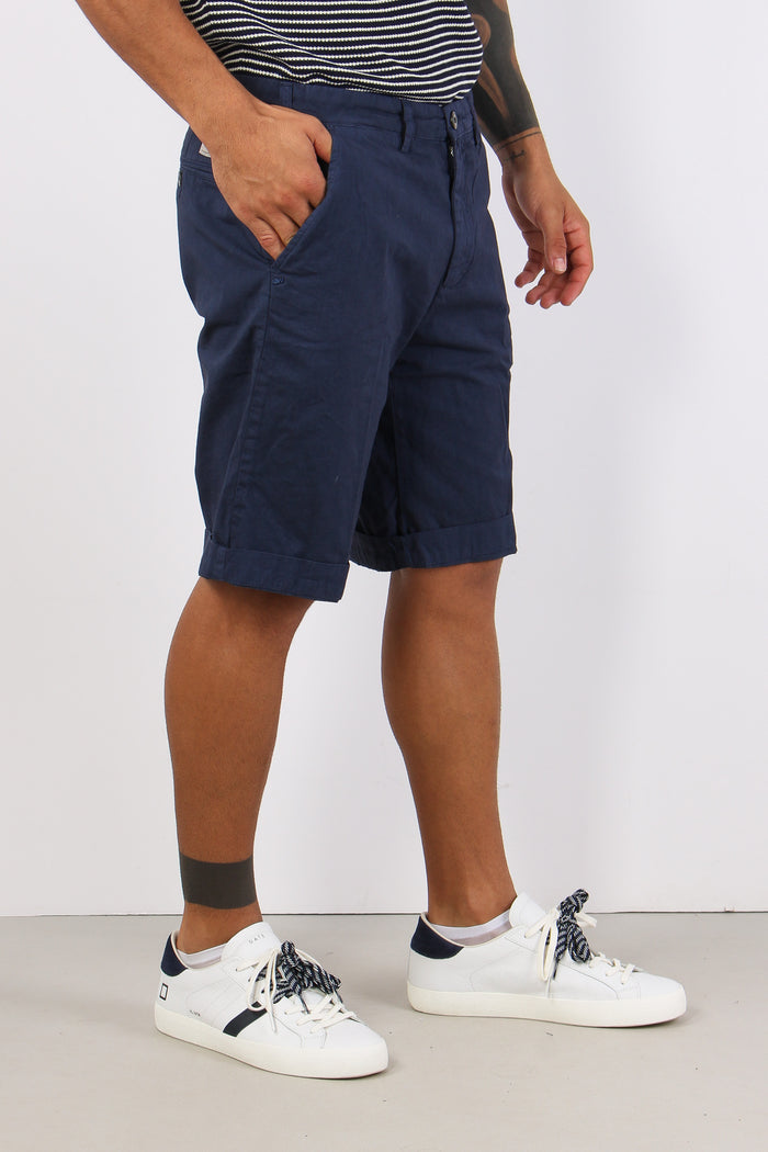 Bermuda Chino Regular Blu-3