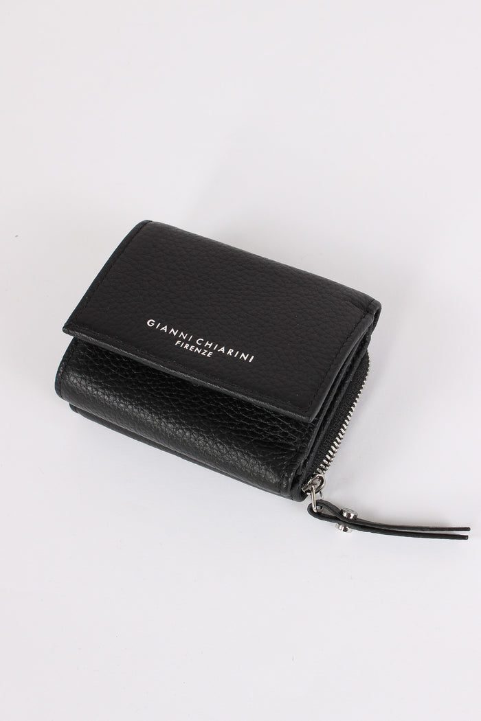 Portafoglio Small Clip Nero-4