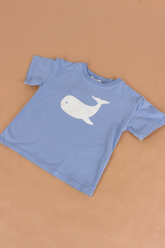 T-shirt Stampa Balena Azur-3