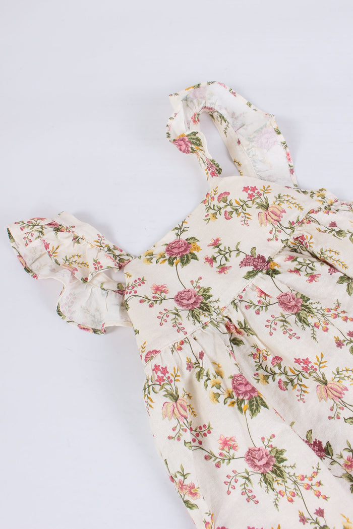 Abito Lino Fantasia Rose Bloom Rose-4