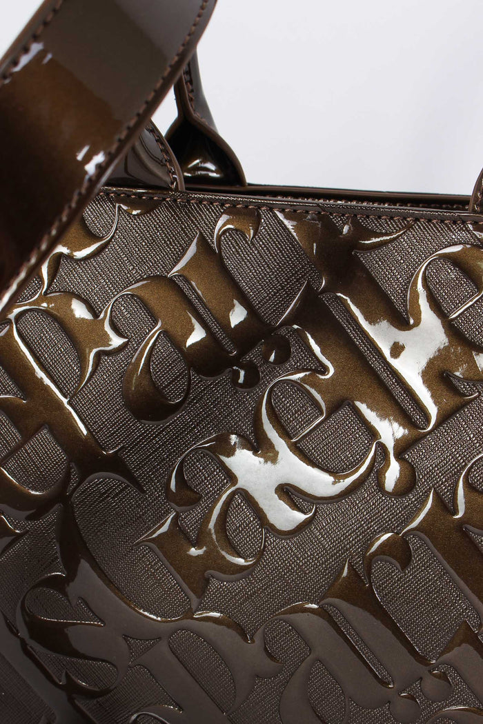 Mini Shopping Vernice Moro-6