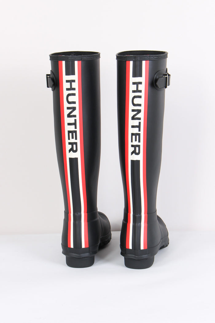 Original Tall Tricolor Boot Black-3