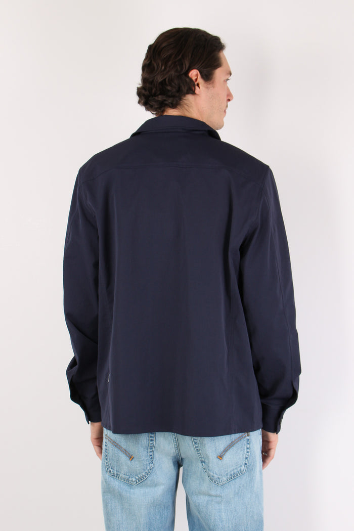 Basil Over Jacket Navy Blue-6