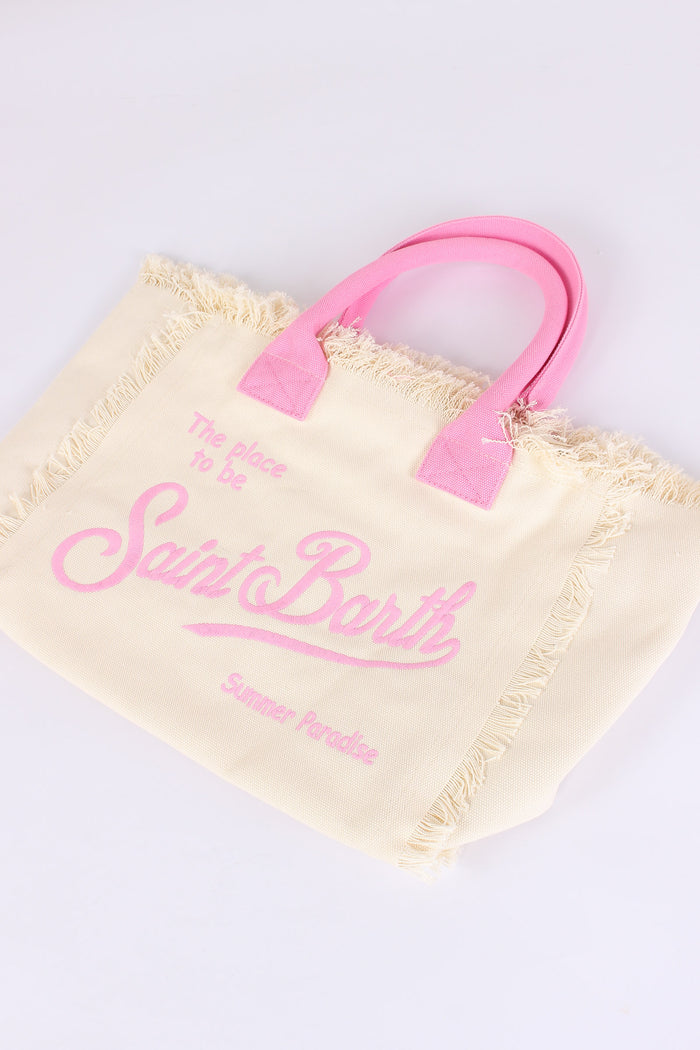 Vanity Canvas Beige/rosa-3
