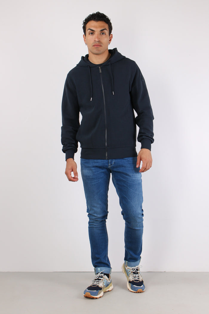 Felpa Zip Ottoman Navy-5