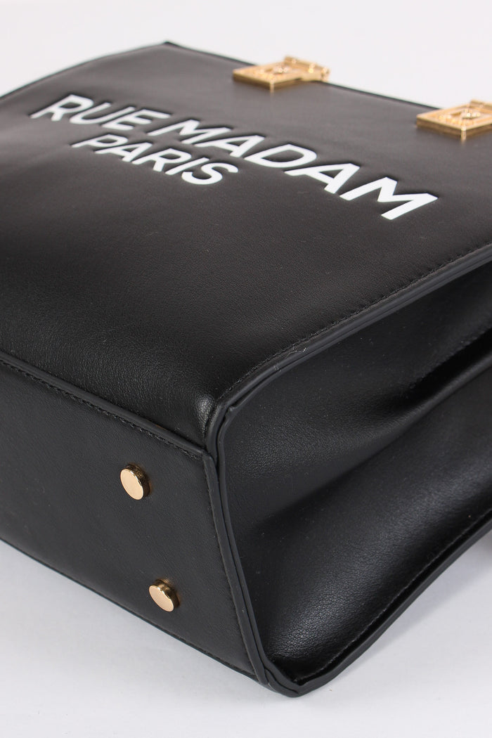 Shopping Mini Logo Black-7