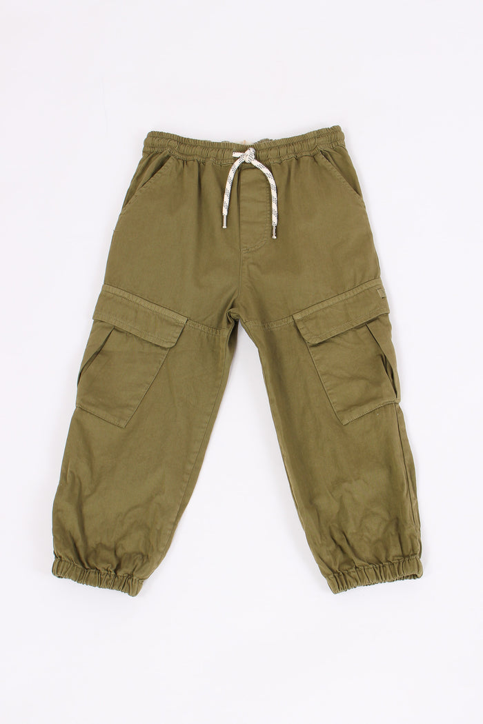 Pantalone Cargo Kaki-3