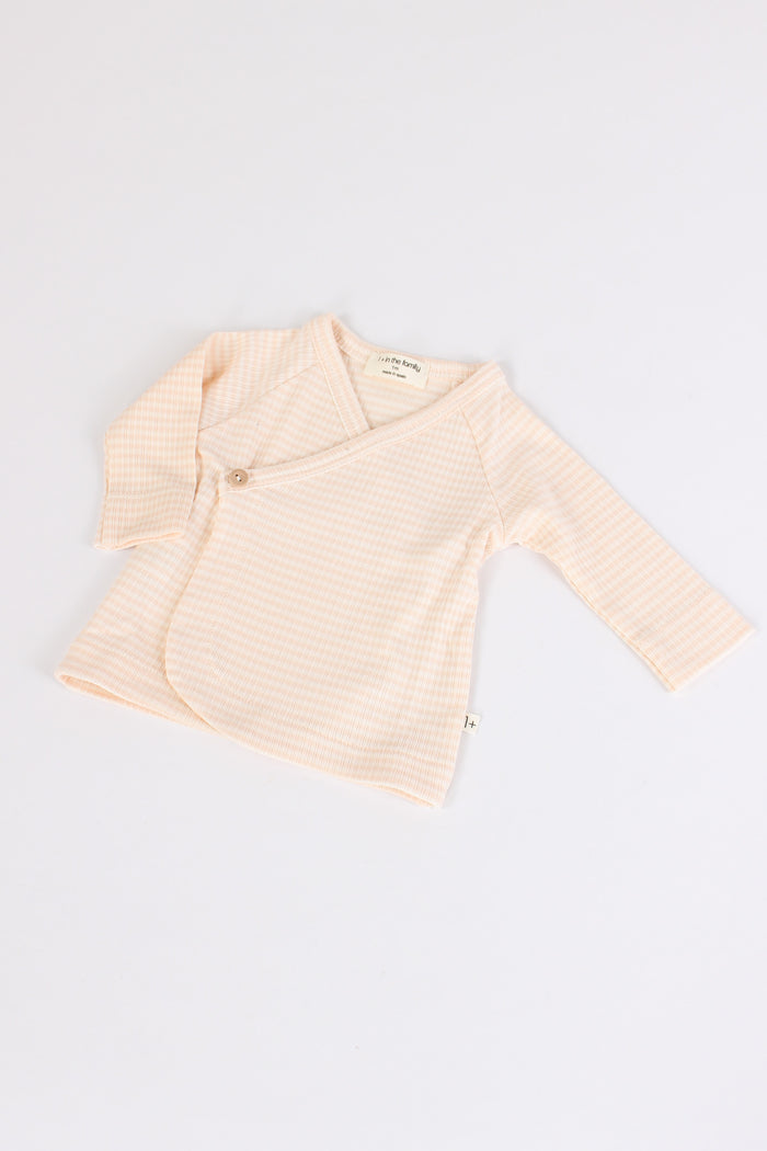 Maglia Incrocio Riga Modal Nude-4