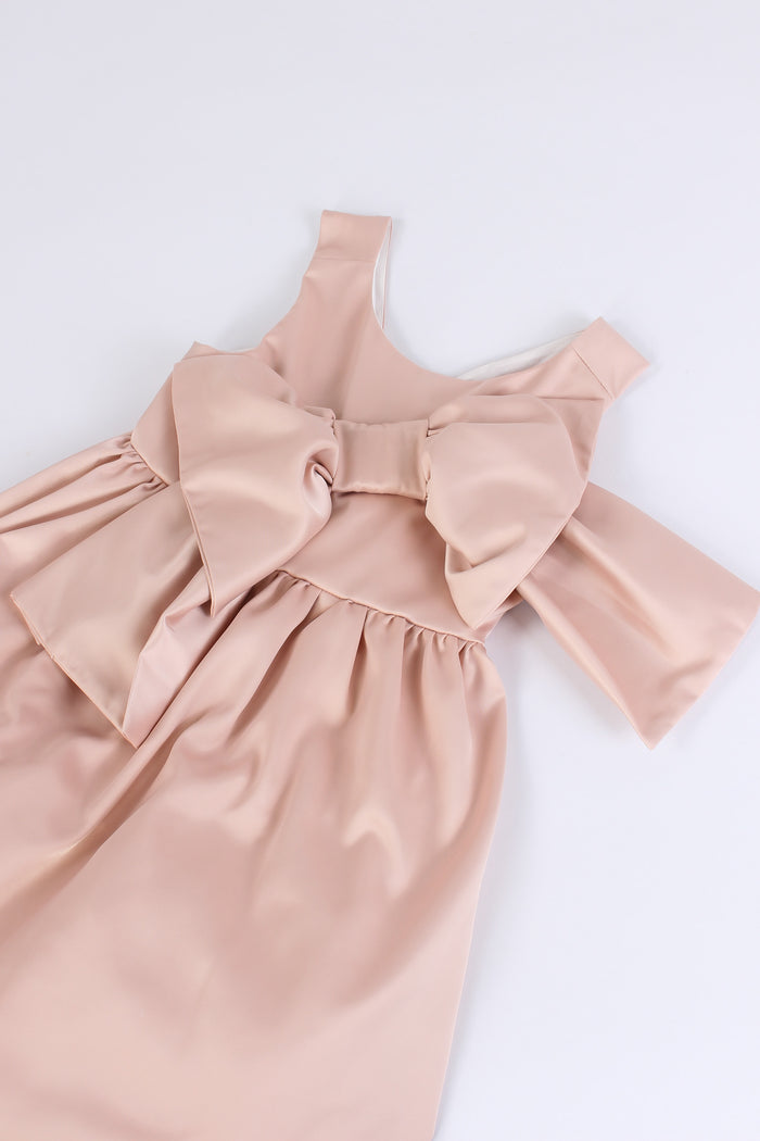 Abito Fiocco Rosa-3