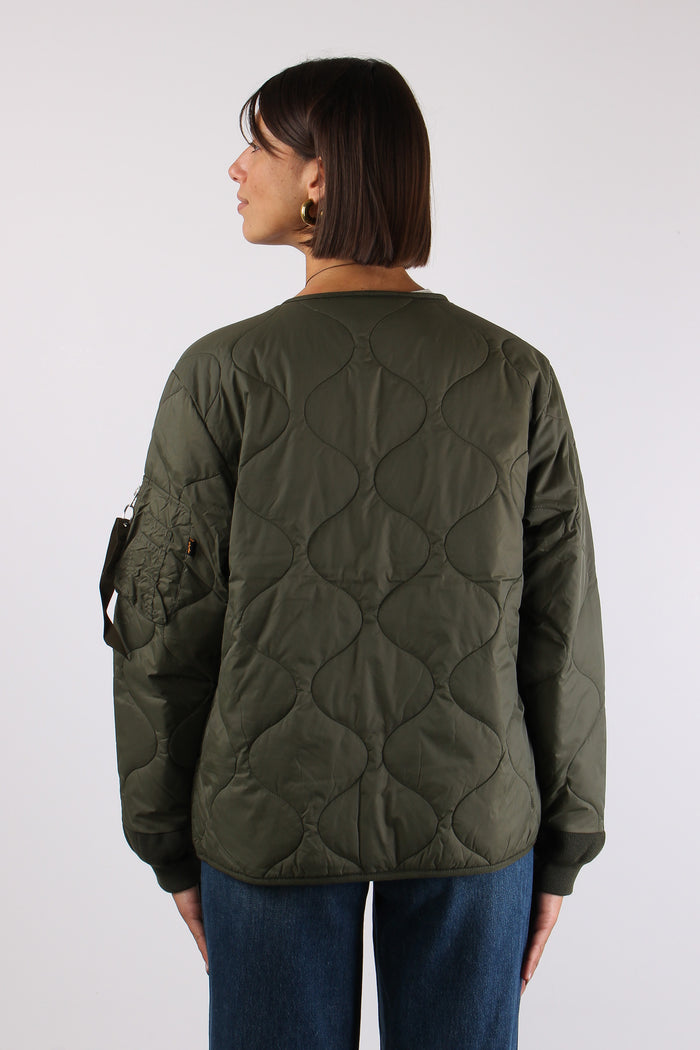 Liner Filed Jacket Nylon Dark Olive-6