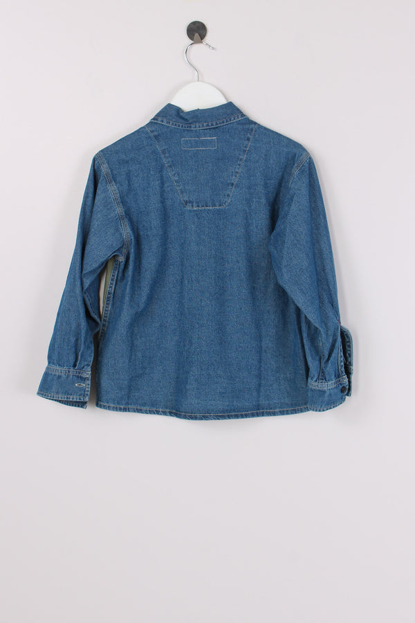 Camicia Denim Verde-2