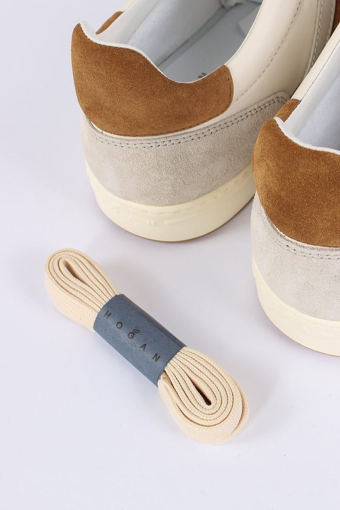 Sneaker H Banda Bianco/sabbia-6