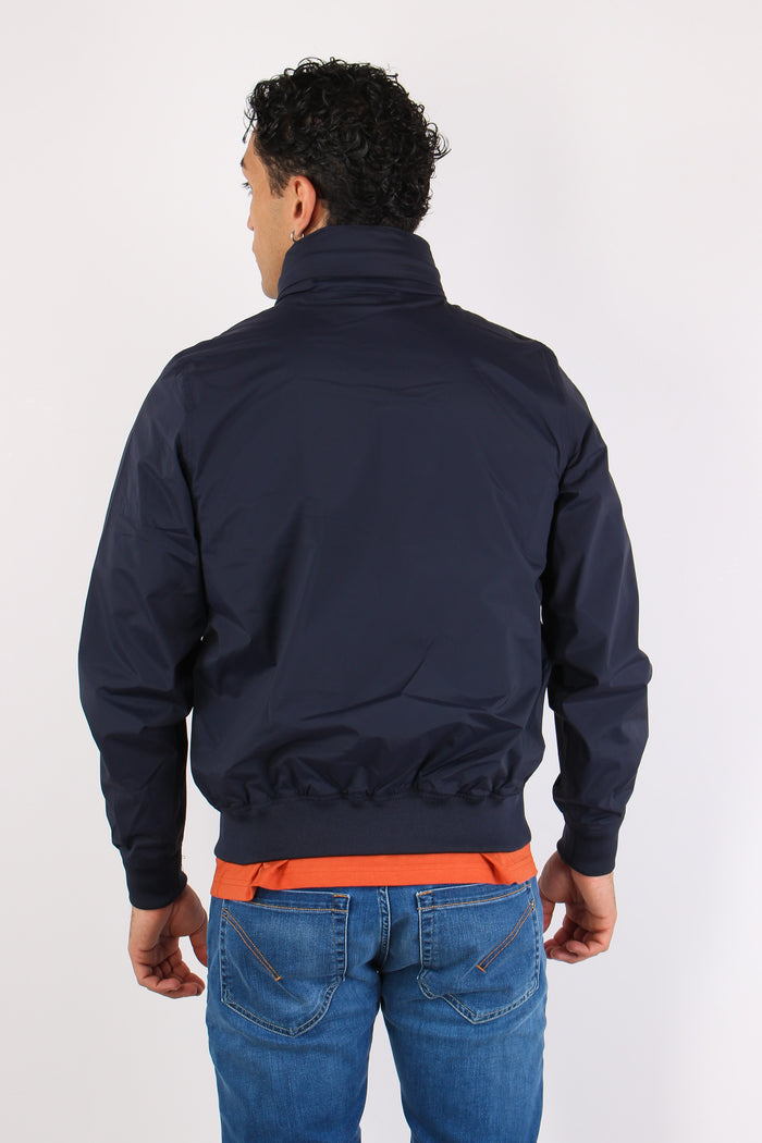 Giubbotto Collo In Piedi Blue Depth-5