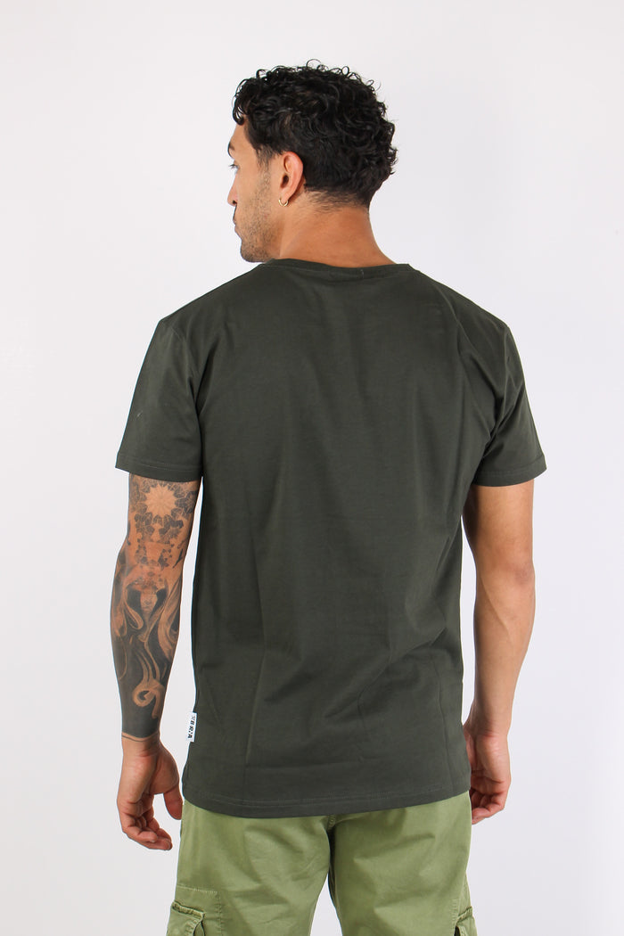 T-shirt Regular Logo Army-5