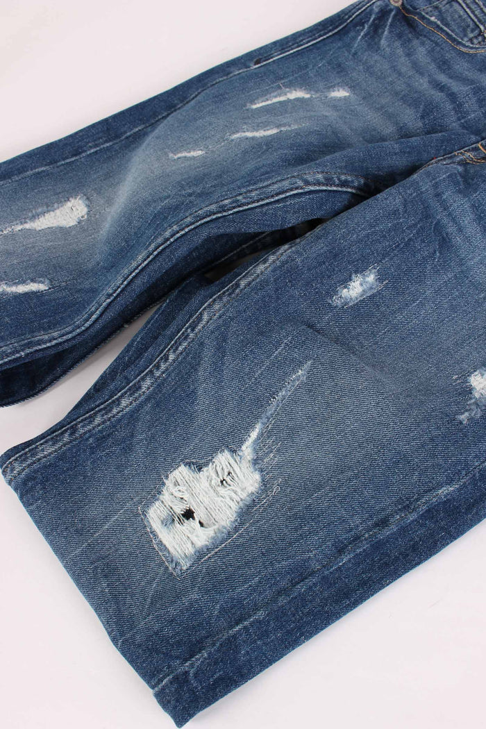 Denim Gamba Regular Denim Scuro-3