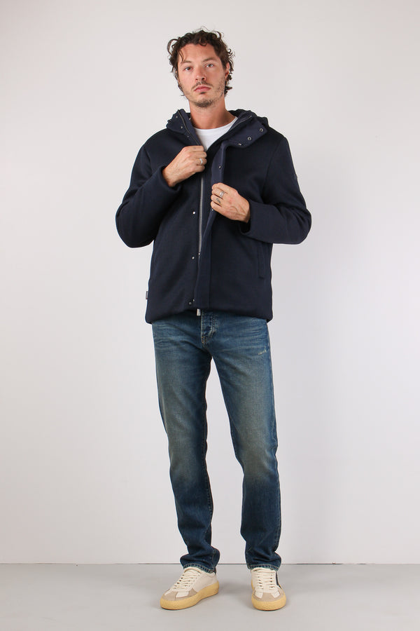 Bomber Cappuccio Navy