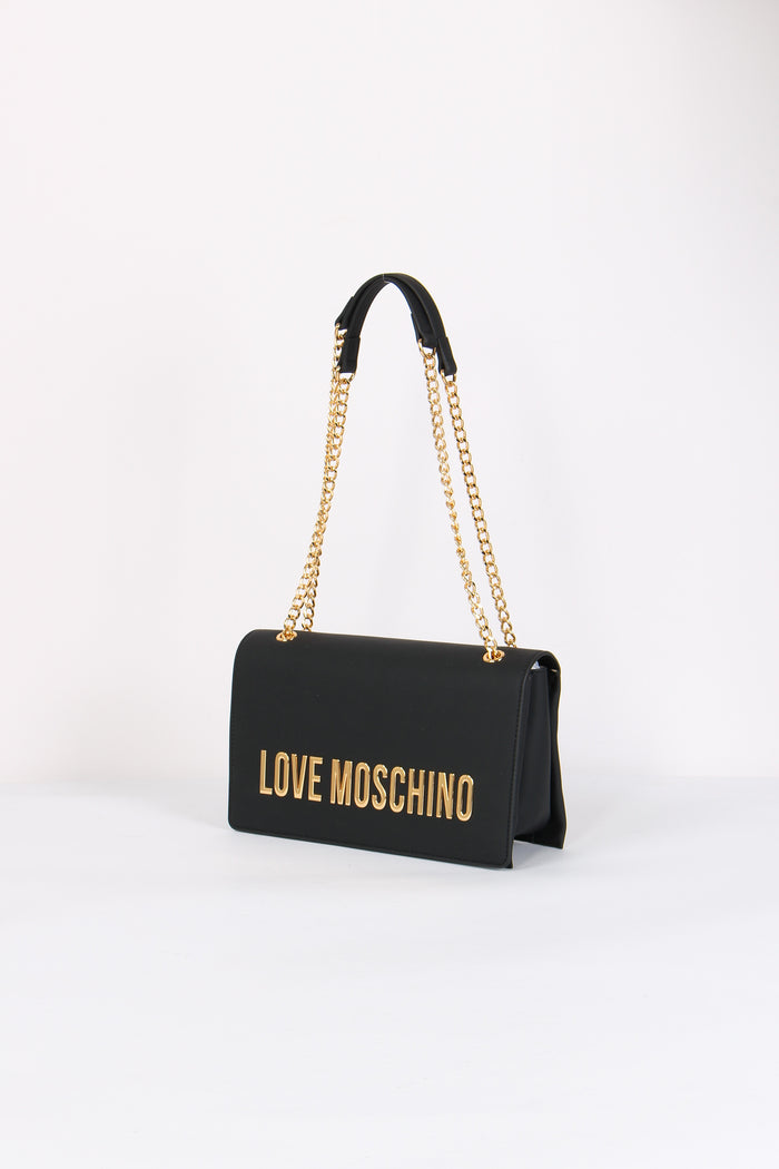 Tracolla Catena Logo Nero-2