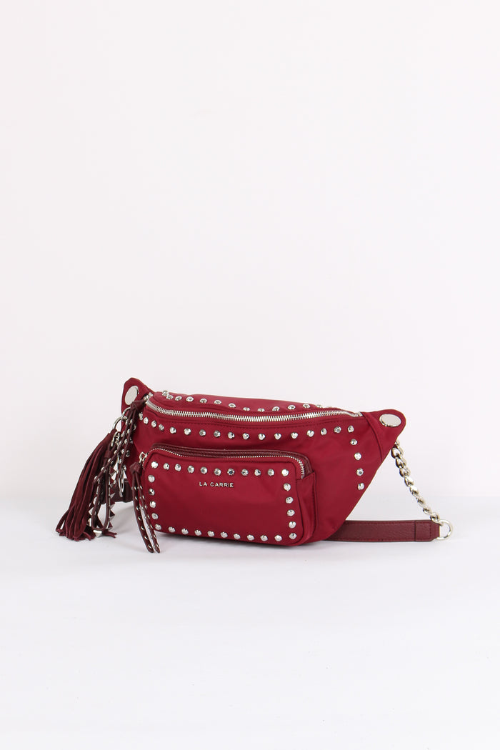 Marsupio Nylon Borchie Cherry-4