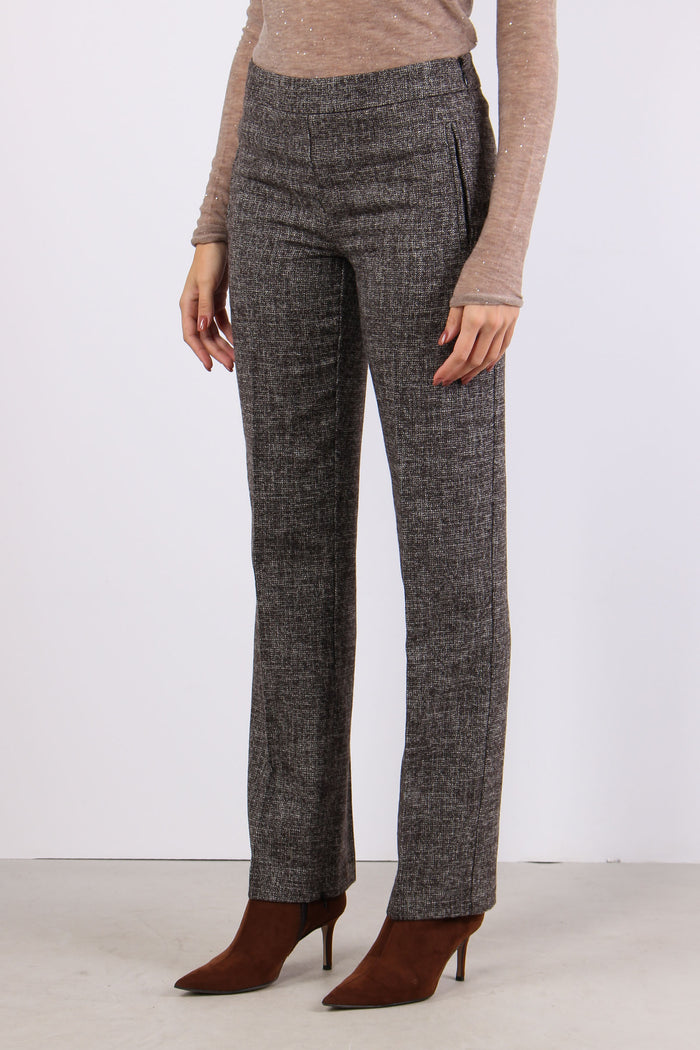 Pugliese Pantalone New York Zi Nero/marrone-5