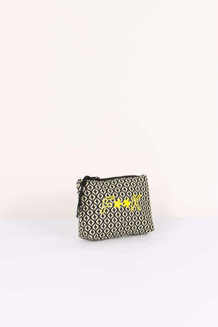 Pochette Neoprene Riga Beige/nero-5