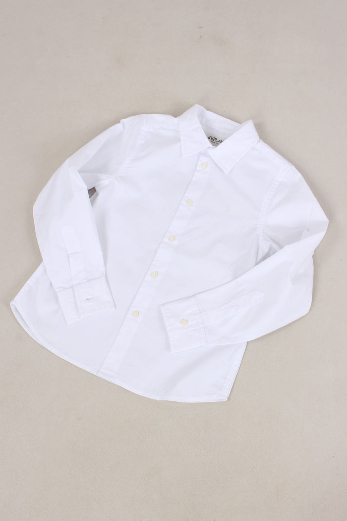 Camicia Cotone Bianco-3