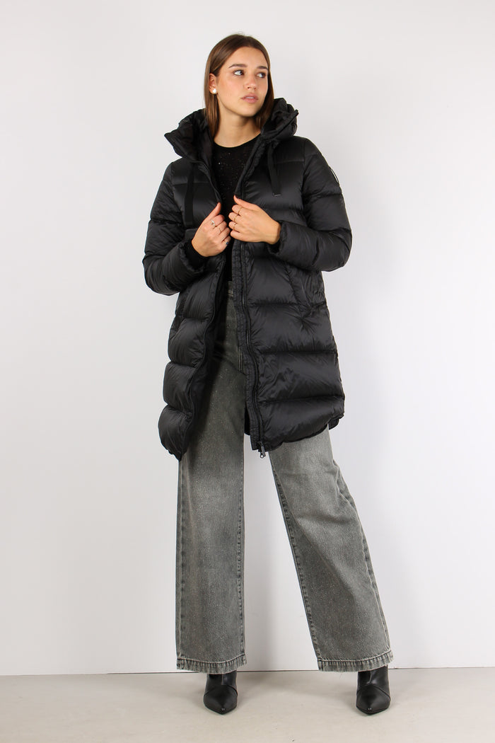 Piumino Nylo Cangiante Black