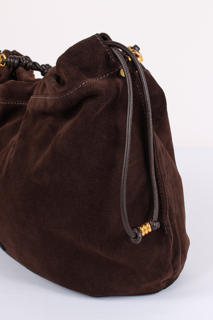 Morgana Shopping Arriccio Suede Moka-5