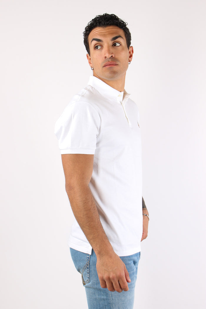 Polo Slim Fit Soft White-5