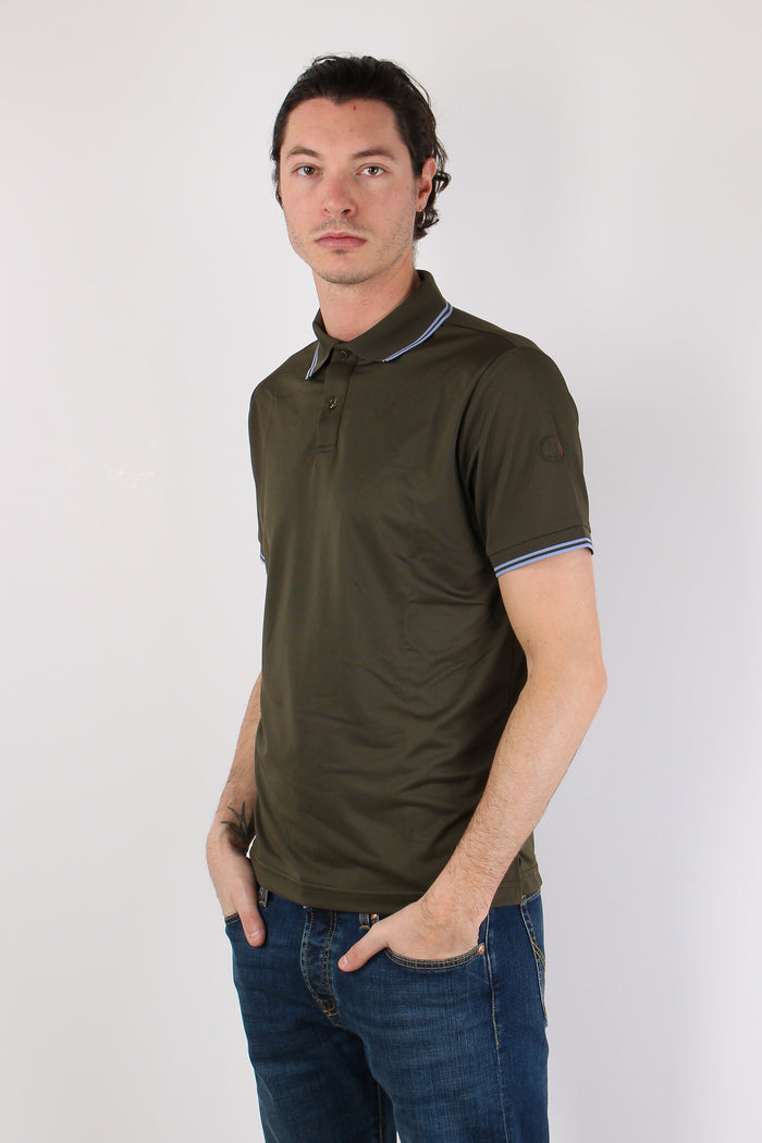 Hari Polo Collo Righe Snake Green-4