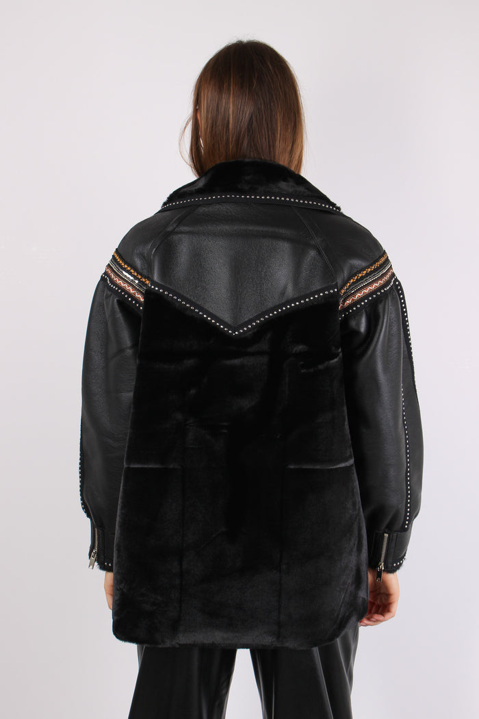 Ecomontone Inserto Borchie Black-7