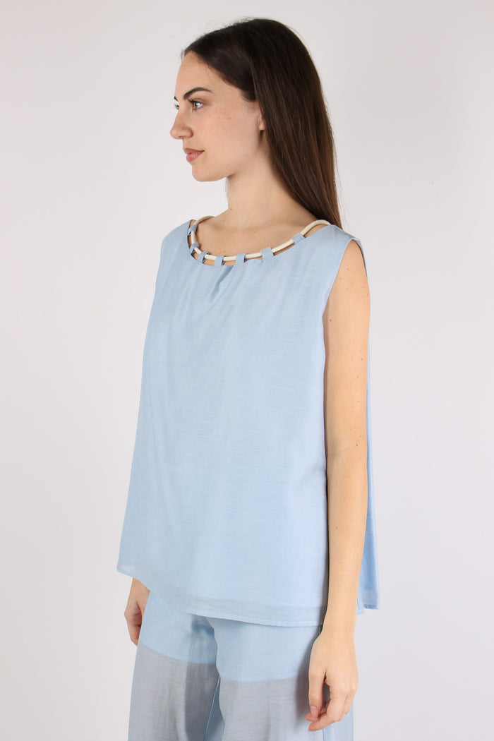 Top Colletto Corda Celeste-6