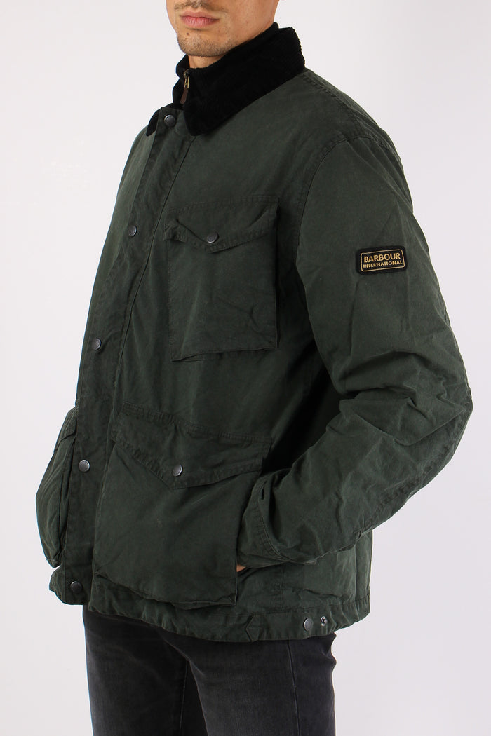 Field Jacket Colletto Velluto Militare-6